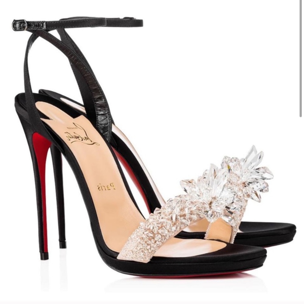 Crystal Christian Louboutin Heels